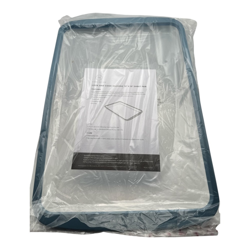 Henning Lee Look & Cook Silicone 10"x15" Sheet Pan NEW